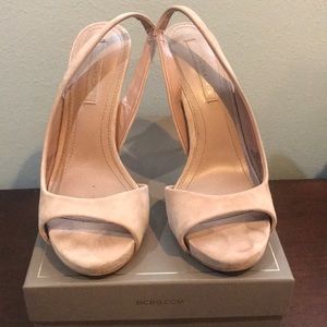 BCBG MaxAzria Prue goat leather sandals